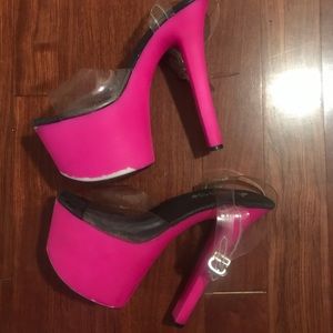 Lapdance Hot Pink Heels